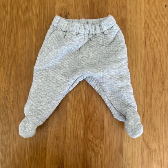 Jacadi Gray Quilted Kids Footie Set - Picture 2 of 5